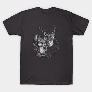 Vixen and Stag Always Together Power Team T-Shirt